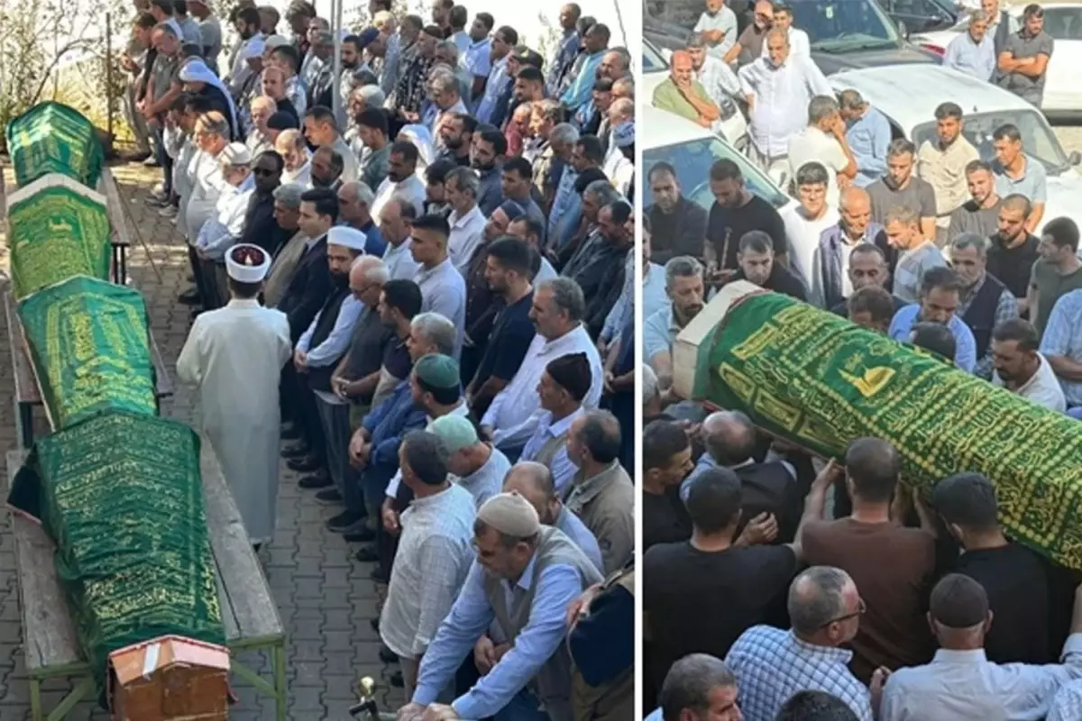 Diyarbakır'da su kuyusunda ölen 4 kuzen yan yana defnedildi