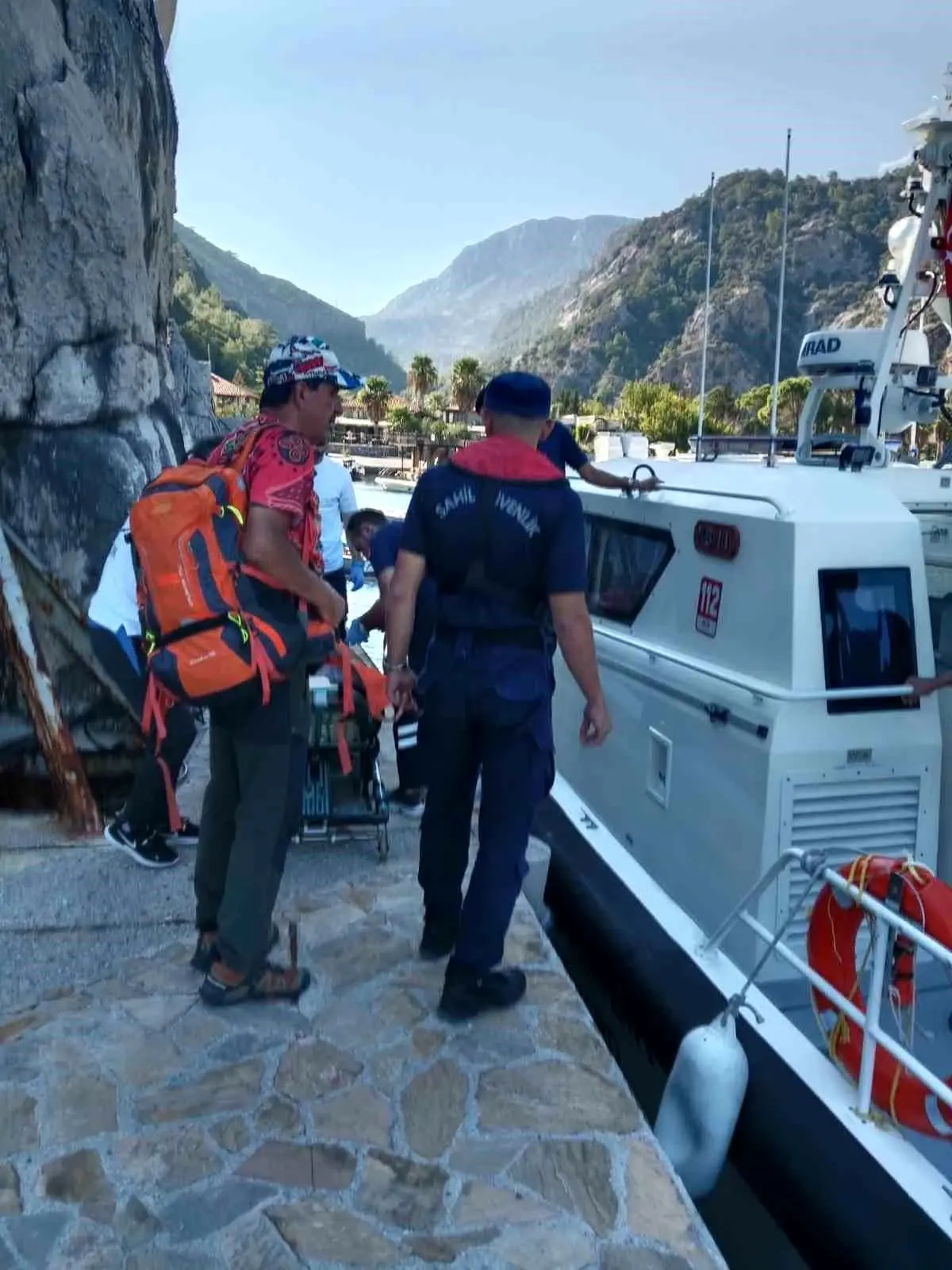 Marmaris'te Doğa Yürüyüşü Sırasında Fenalaşma