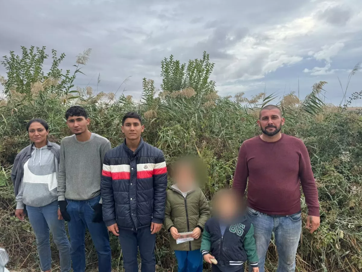 Edirne'de 6 Kaçak Göçmen Yakalandı