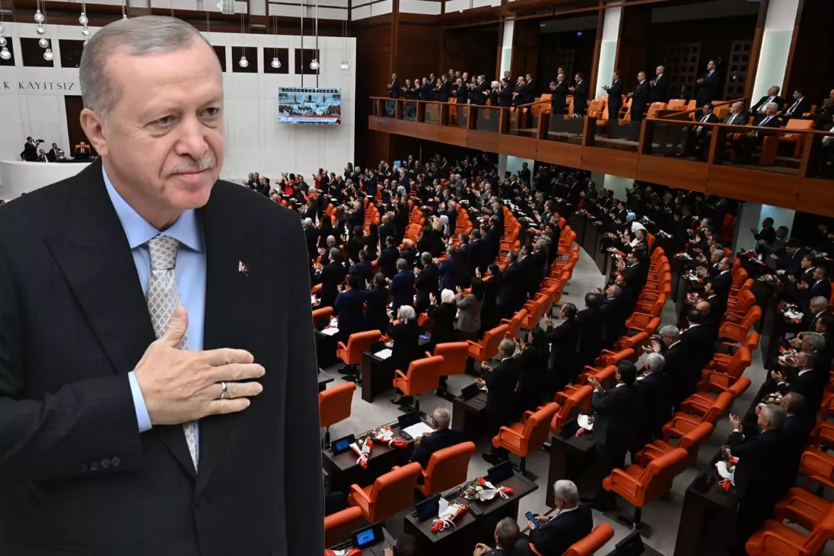 Erdoğan'dan MHP ve DEM Parti'ye teşekkür: Terör belası bitme noktasında