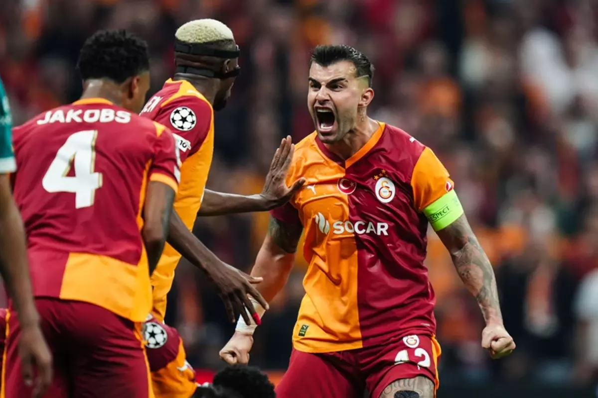 Galatasaray'dan Şampiyonlar Ligi'nde 7 yıl sonra bir ilk