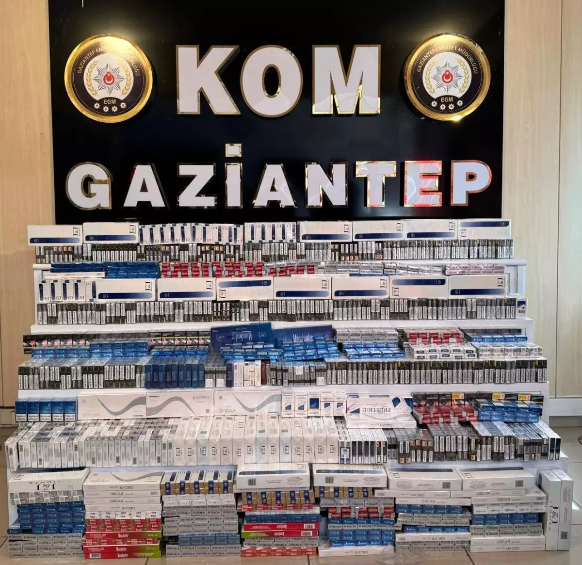 Gaziantep'te Kaçakçılıkla Mücadele Operasyonu: Çok Sayıda Malzeme Ele Geçirildi