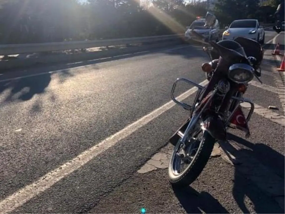 Eskişehir'de Motosiklet Kazası: Sürücü Yaralandı