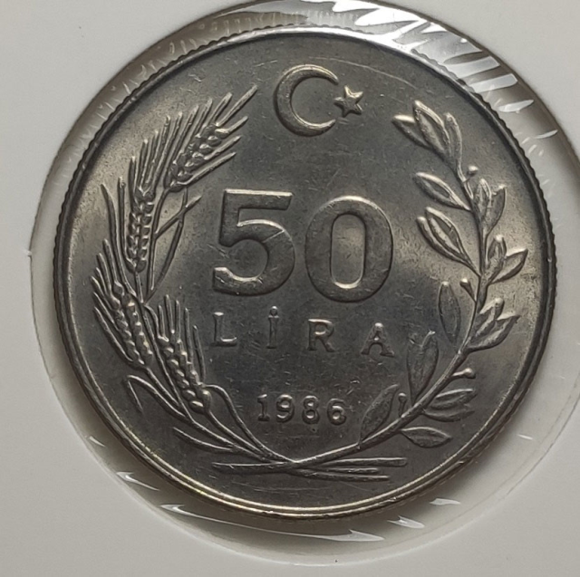 Misprinted 50 lira is now worth thousands of lira