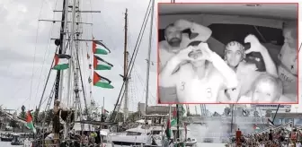 Sumud Filosu'na İsrail müdahalesi! Gözaltına alındılar