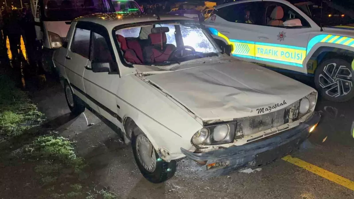 Samsun'da Otomobil Çobana ve Koyuna Çarptı: 1 Ölü