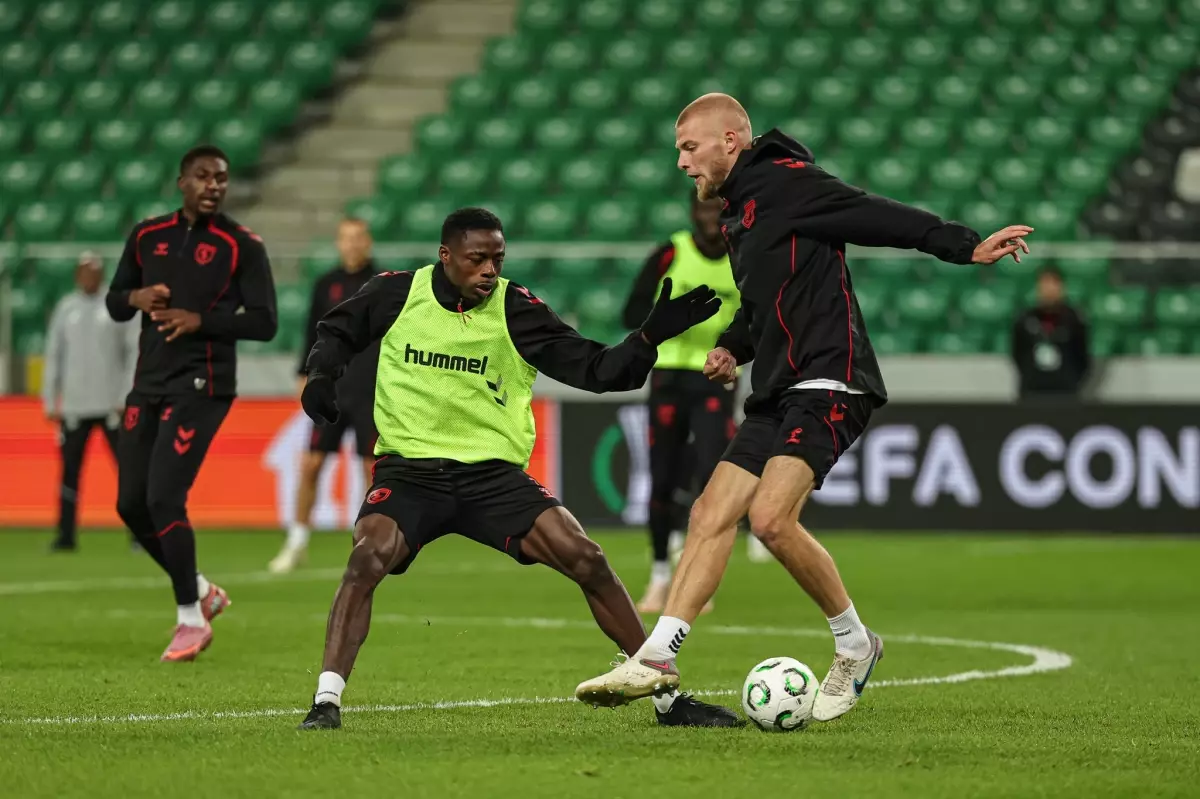 Samsunspor, Legia Varşova Maçına Hazır