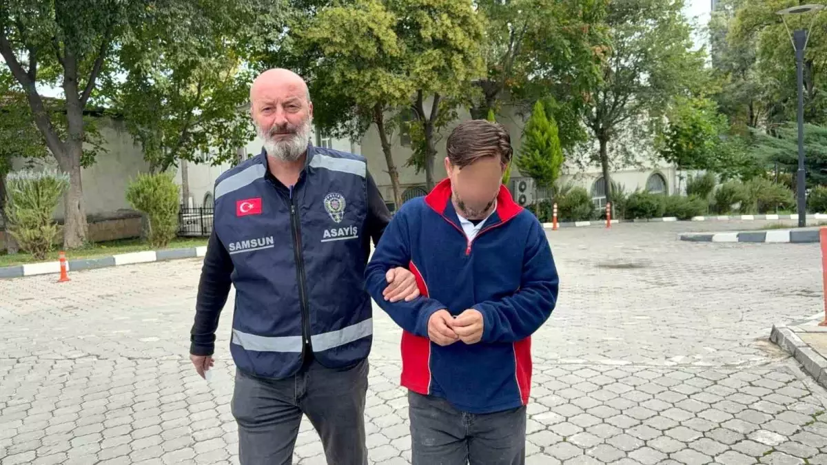 Samsun'da Hırsızlık Şüphelisi Kameralara Yansıdı