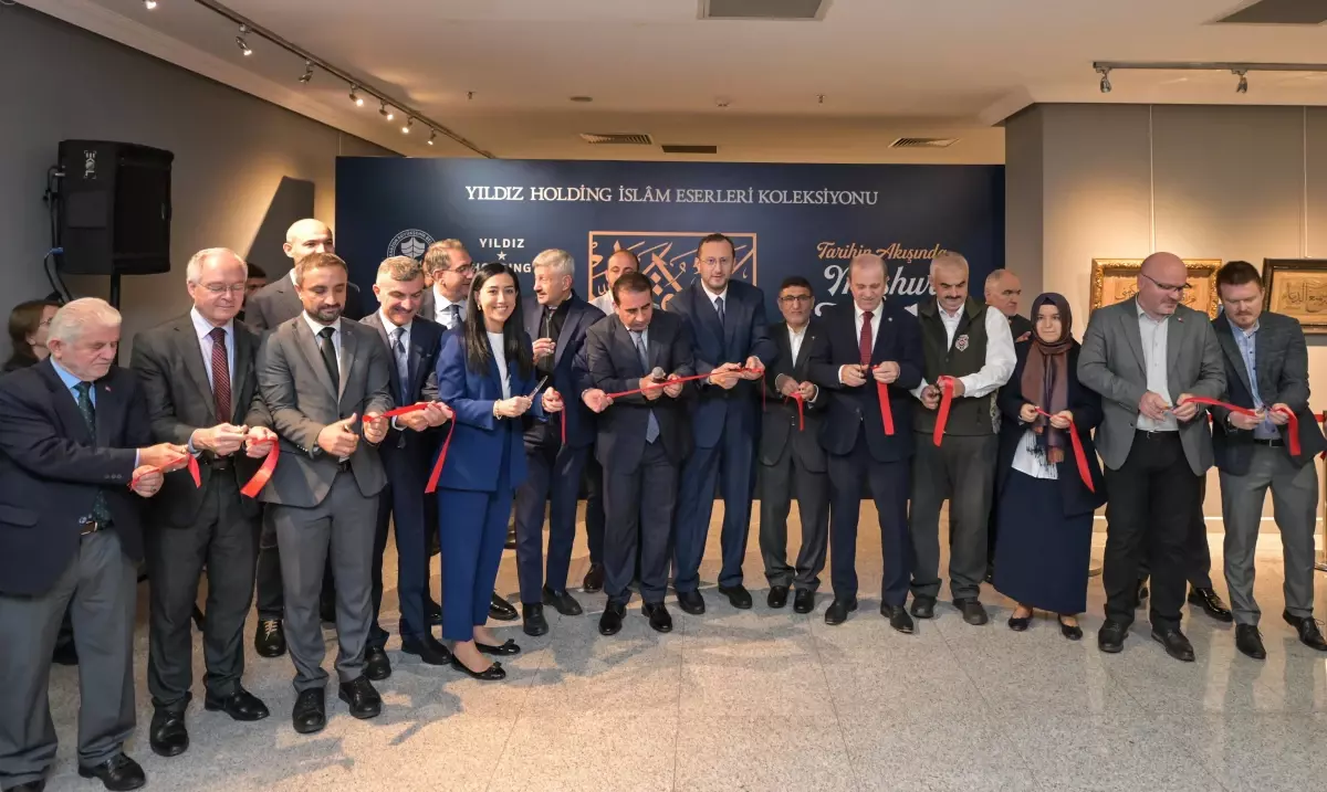 Trabzon'da 'Tarihin Akışında Meşhur Hattatlar' Sergisi Açıldı