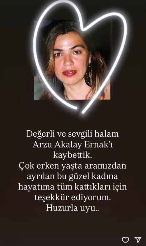 Heartbreaking post from famous actress Birce Akalay