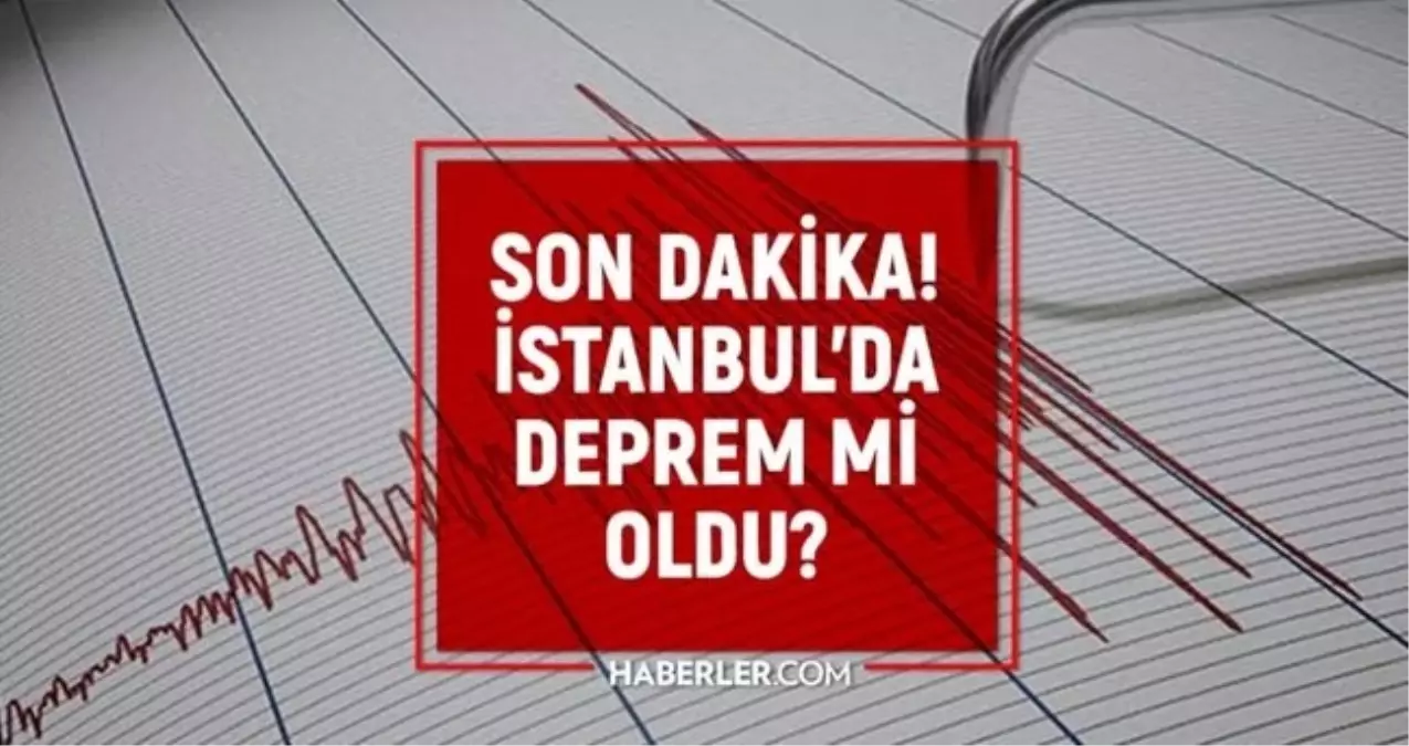 2 Ekim İstanbul'da deprem kaç saniye sürdü? İstanbul'da deprem nerede, kaç büyüklüğünde oldu?