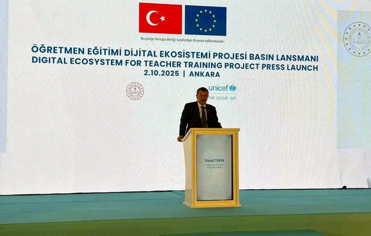 Bakan Tekin'den Gazze Açıklamaları ve Eğitimde İnsan Hakları Vurgusu