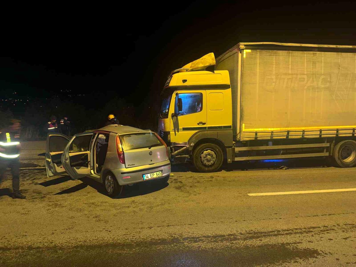 Bolu'da Trafik Kazası: Sürücü Hayatını Kaybetti