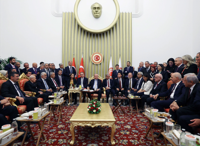 President Erdoğan, Davutoğlu, and Babacan came together after years