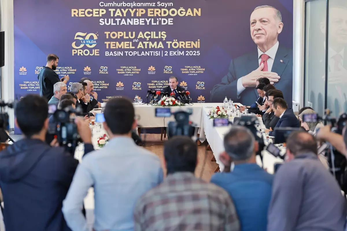 Cumhurbaşkanı Erdoğan, Sultanbeyli'de 50 Projenin Toplu Açılışını Gerçekleştirecek