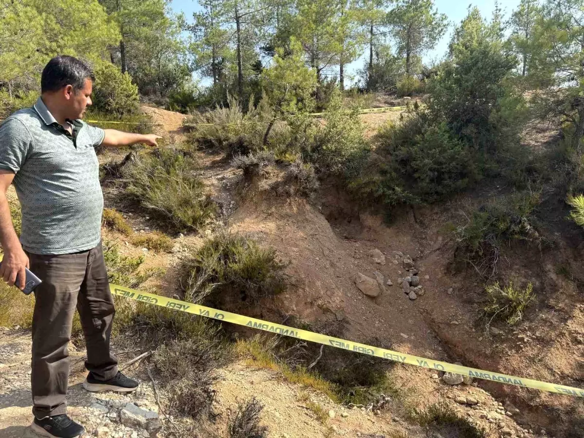 DEAŞ'lıların öldürdüğü Binali Aslan'ın gömüldüğü yer görüntülendi