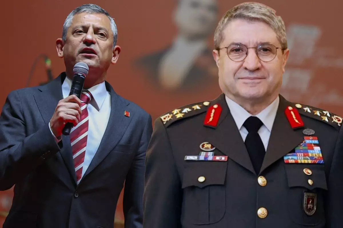 Genelkurmay Başkanı'nın Özgür Özel'e açtığı dava reddedildi