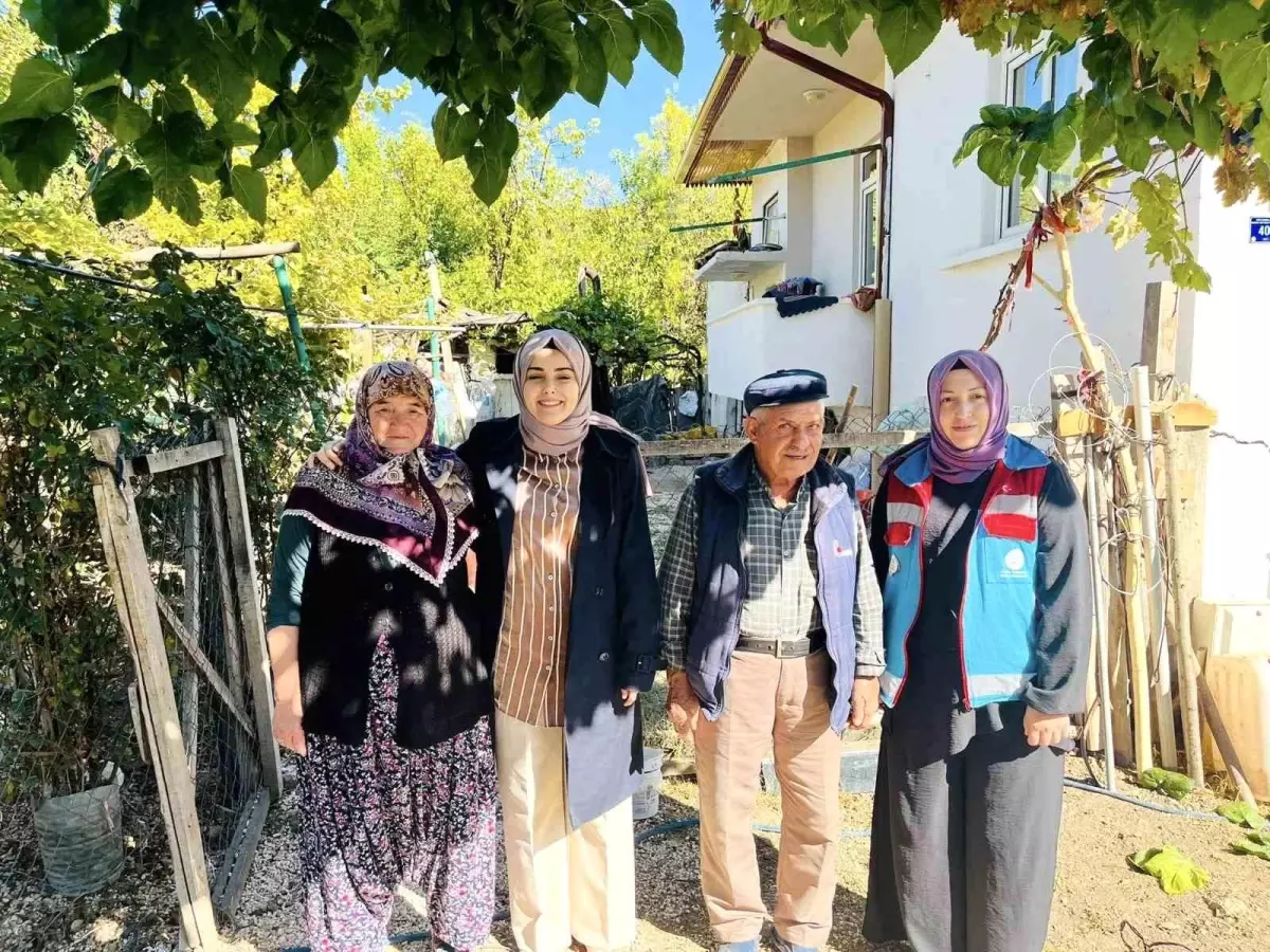 Kaymakam Kılıç'tan Yaşlı Vatandaşlarla Anlamlı Buluşma