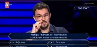 Hangisi banlamak kelimesinin sözlükteki anlamlarından biridir?