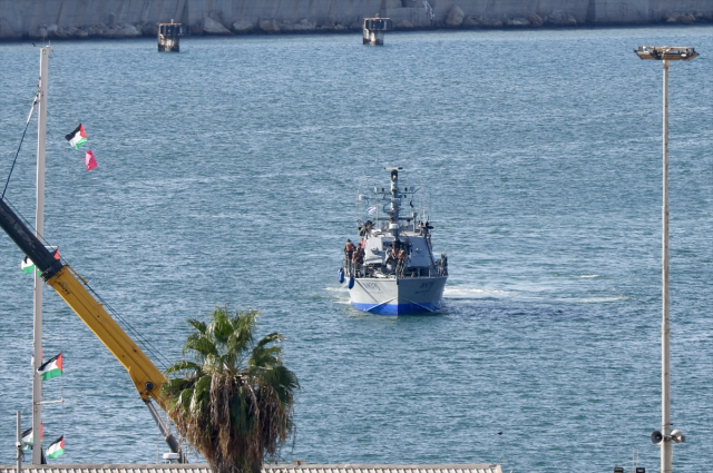 Current situation at Ashdod Port where Israel brought the detained activists