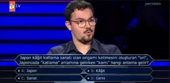 Japon katlama sanatı olan origami kelimesini oluşturan ori Japoncada katlama anlamına gelirken gami hangi anlama gelir?