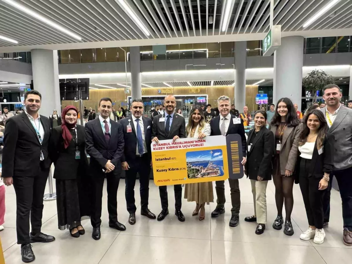 Pegasus Havayolları, İstanbul'dan Kıbrıs Uçuşlarına Başladı