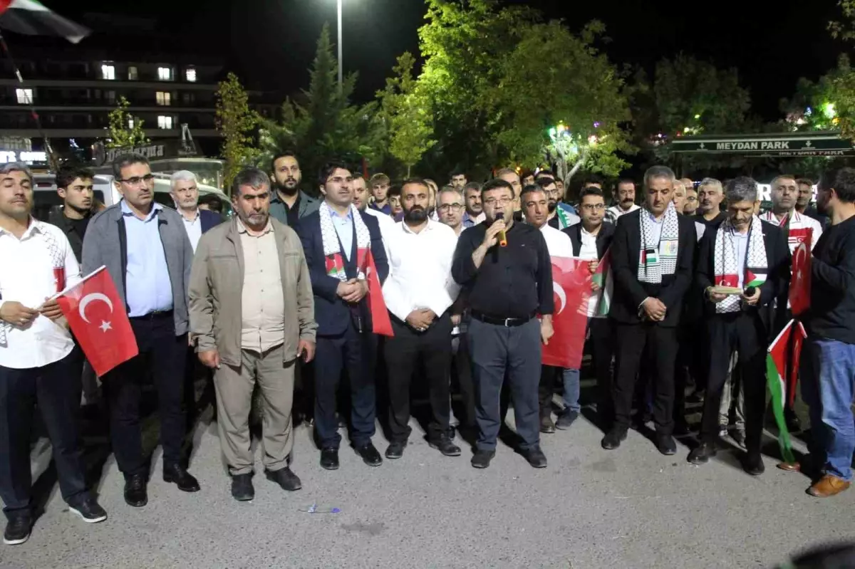 Şırnak'ta Sumud Filosuna Destek Gösterileri