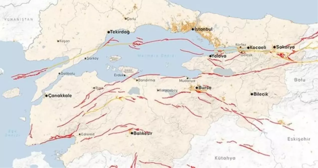 Tekirdağ deprem bölgesi mi? Tekirdağ'dan fay hattı geçiyor mu?