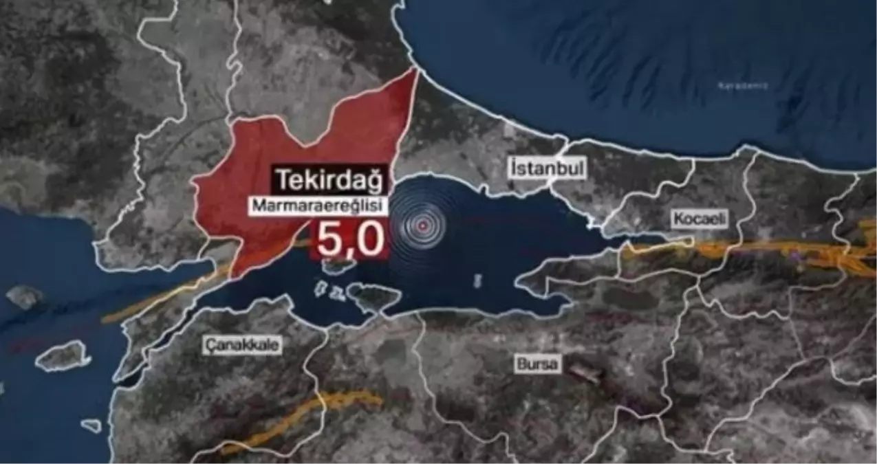 Tekirdağ depremi İstanbul depremini tetikler mi? Uzmanlardan peş peşe uyarı!