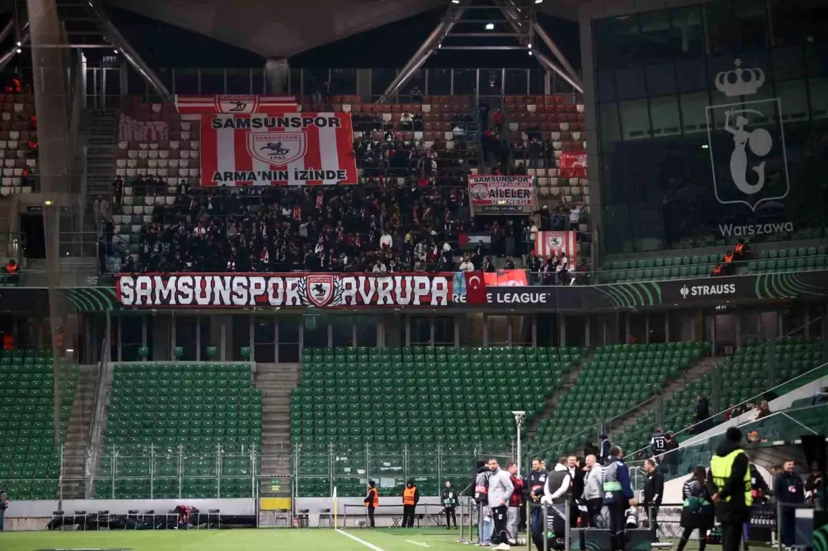 UEFA Konferans Ligi: Legia Varşova: 0 Samsunspor: 1 (Maçı devam ediyor)