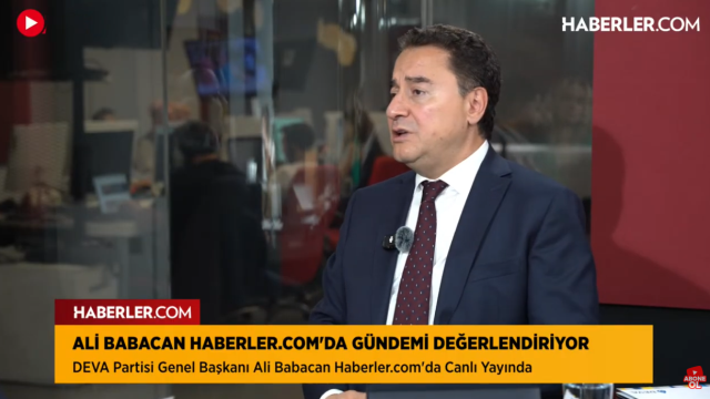 We asked Ali Babacan openly: Will the DEVA Party join the People's Alliance?