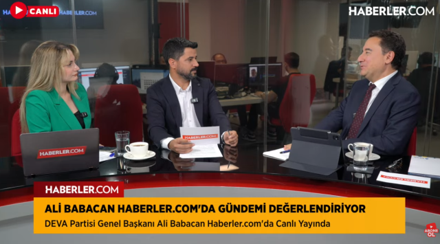 Ali Babacan explained the background of the photo that created a stir to Haberler.com