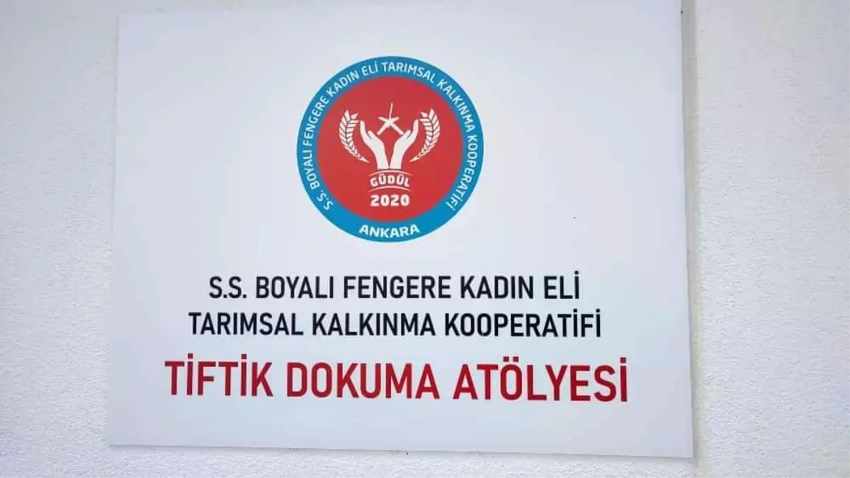 Güdül'de Kadınlar Tiftik Keçisi Yünü ile Tekstil Üretimini Büyütüyor