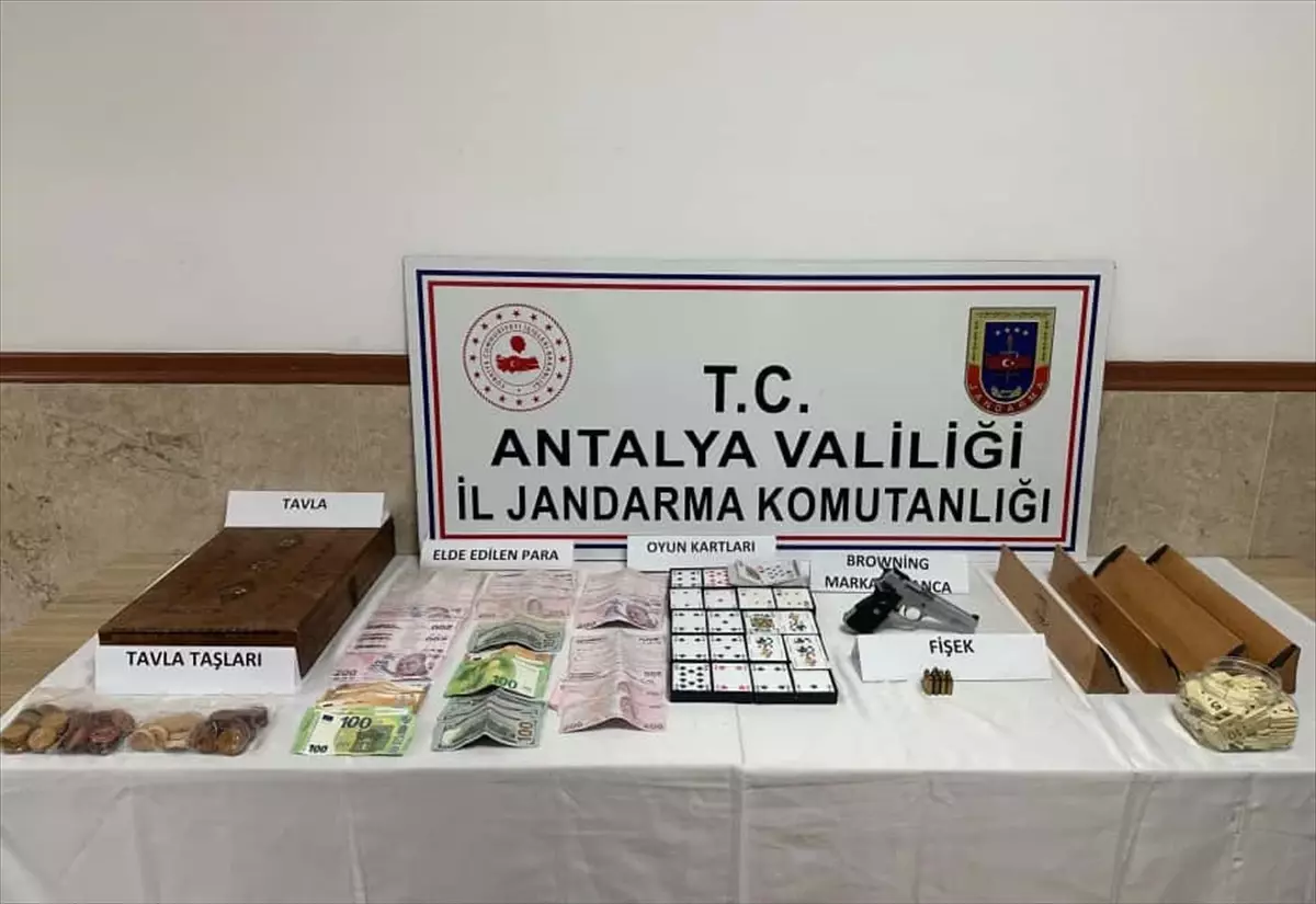 Manavgat'ta Kumar Operasyonu: 2 Tutuklama, 399 Bin Lira Ceza
