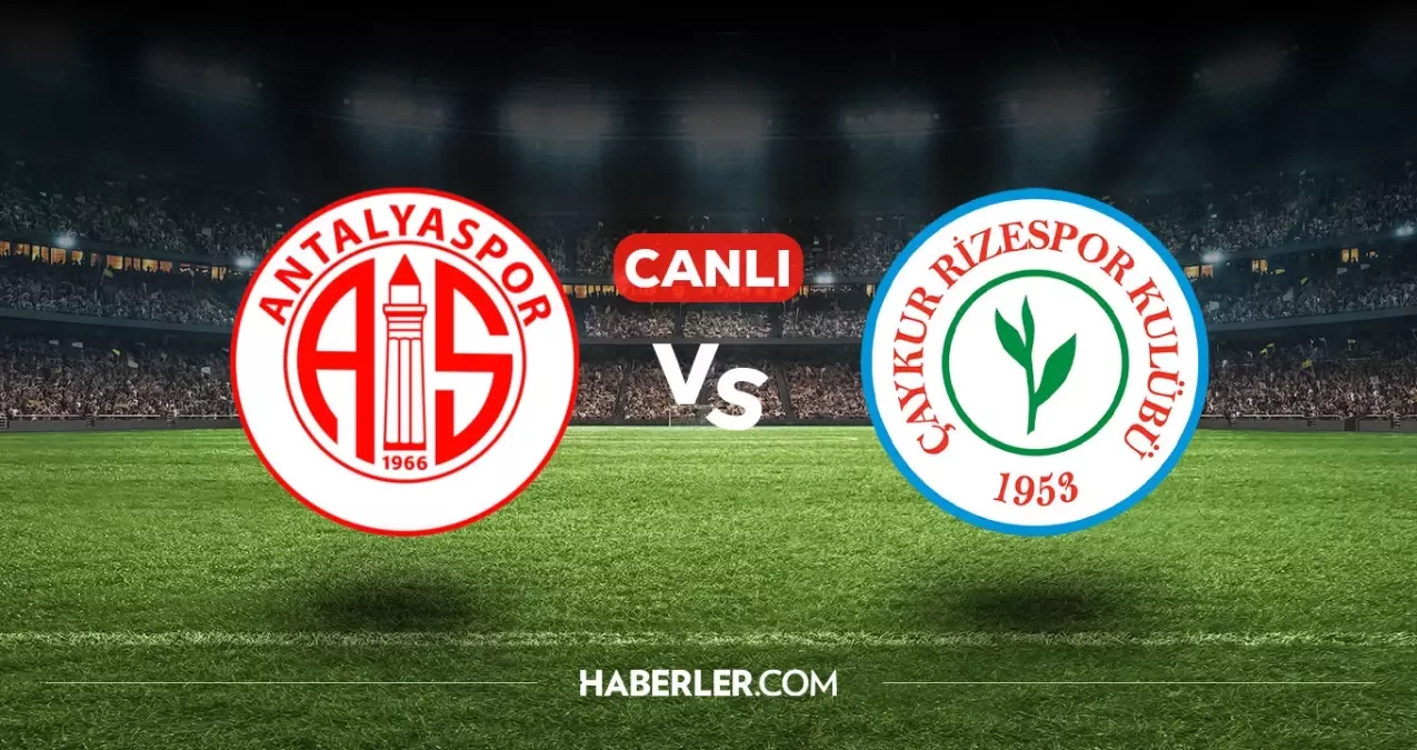 Antalyaspor Rizespor CANLI nereden izlenir? Antalyaspor Rizespor maçı hangi kanalda, nasıl izlenir?