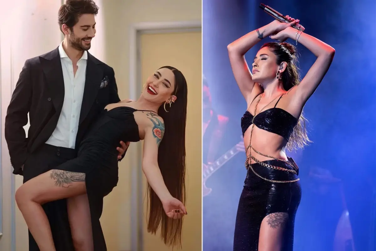 Aylarca kriz iddialar�yla konu�ulmu�lard�! Melek Mosso Serkan Sa�d�� bo�and�