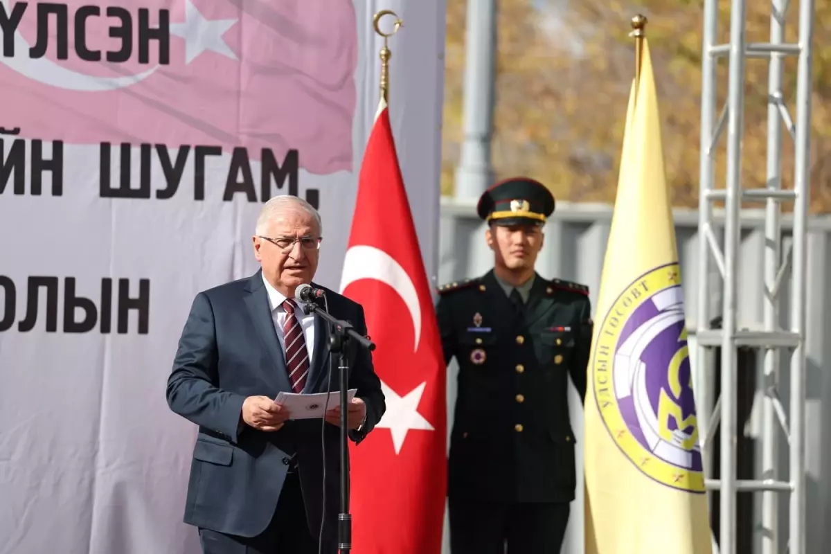 Savunma Bakanı Güler, Moğolistan'da Fişek-İmla Montaj Hattı'nın Açılışını Yaptı