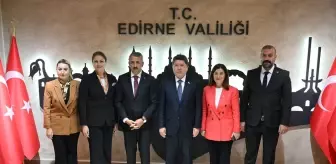 Bakan Tunç, Edirne'de İşyurtları Ürün ve El Sanatları Fuarı'nın açılışında konuştu: (1)