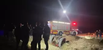 Traktörün Altında Kalan Sürücü Hayatını Kaybetti