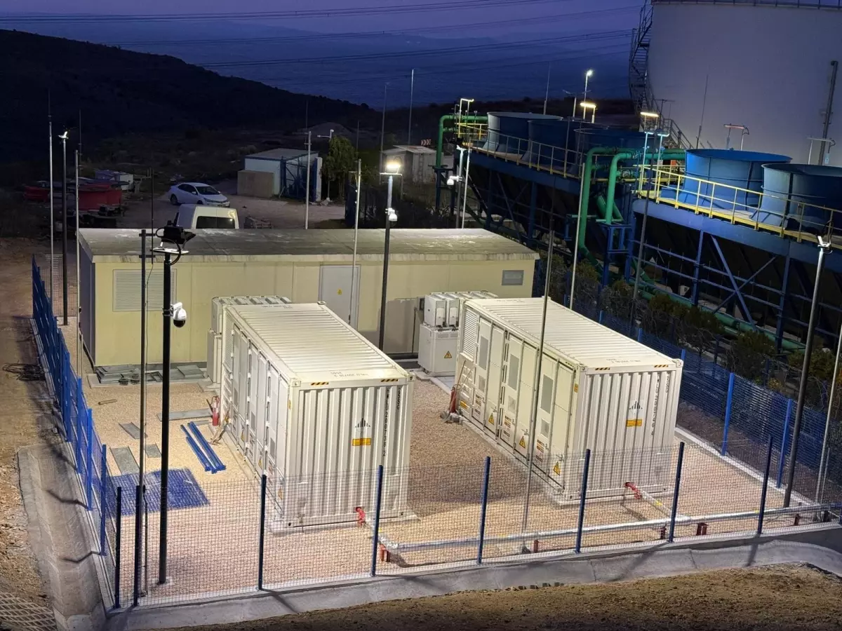 Enerjisa Üretim, Bandırma Enerji Üssü'nde Batarya Enerji Depolama Sistemini Devreye Aldı