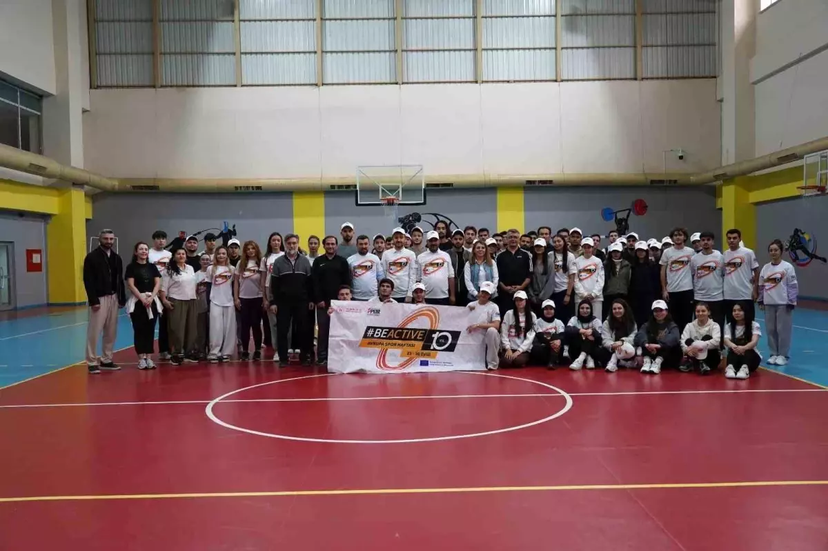 Bartın Üniversitesi Avrupa Spor Haftası'nı Kutladı