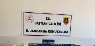 Batman'da 949 Paket Gümrük Kaçağı Sigara Ele Geçirildi