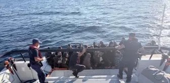 Bodrum Açıklarında 35 Düzensiz Göçmen Yakalandı
