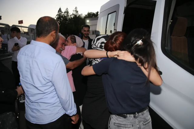 Members of the Güran family who were released from prison visited Narin's grave: Tears flowed