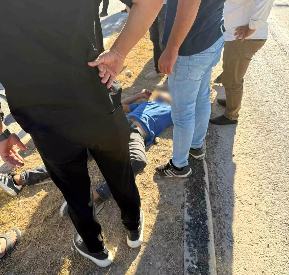 Adıyaman'da Motosiklet Kazası: Sürücü Yaralandı