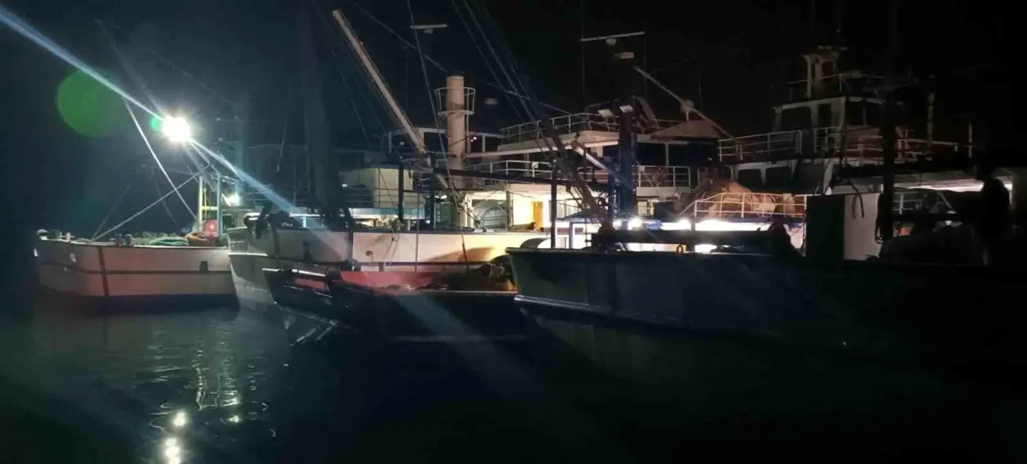 Edirne'de Trol Vasıflı Balıkçı Gemilerine Denetim