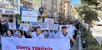 Hakkari'de Dünya Yürüyüş Günü Kutlandı