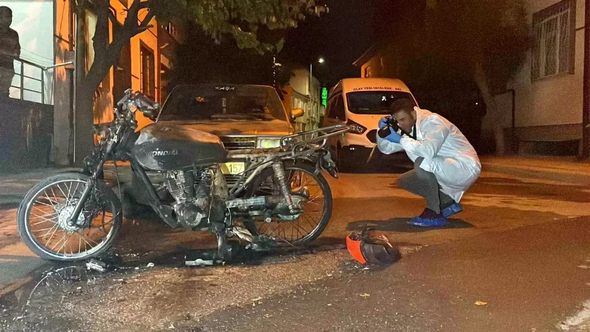Karaman'da Motosikletin Yakılması Olayı: İki Genç Gözaltında
