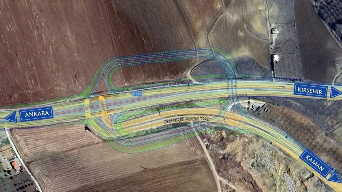 Kaman'da Ulaşım Altyapısına 2.7 Milyar Lira Yatırım