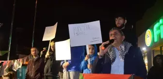 İsrail'in Saldırısı Kocaeli'de Protesto Edildi